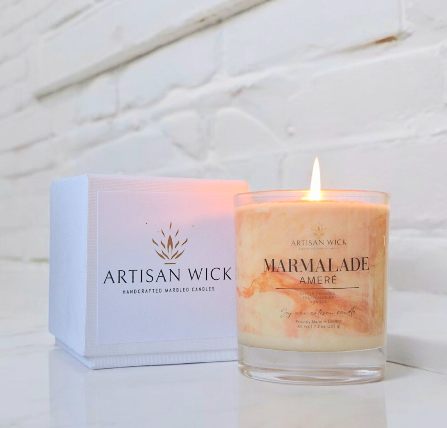 Marmalade Ameré Signature Marbled Soy Candle