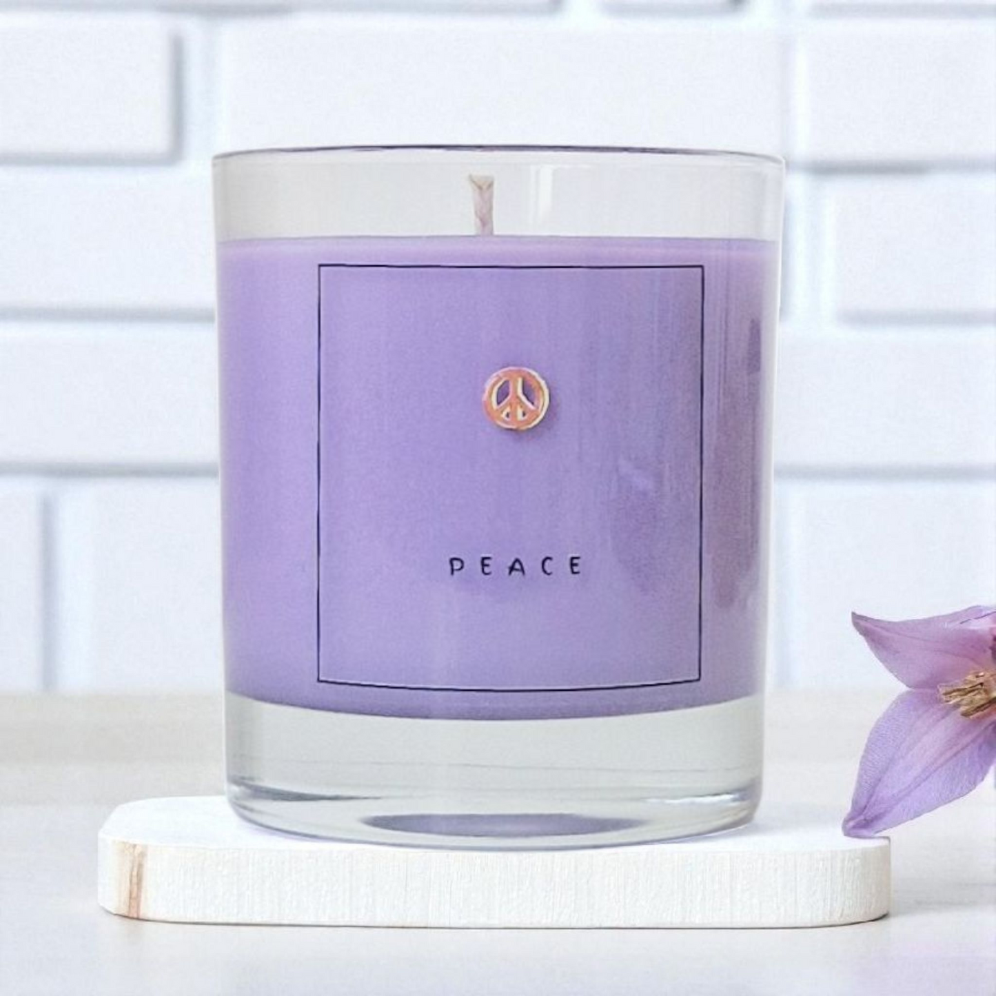 Lily Of The Valley Scented Peace Candle