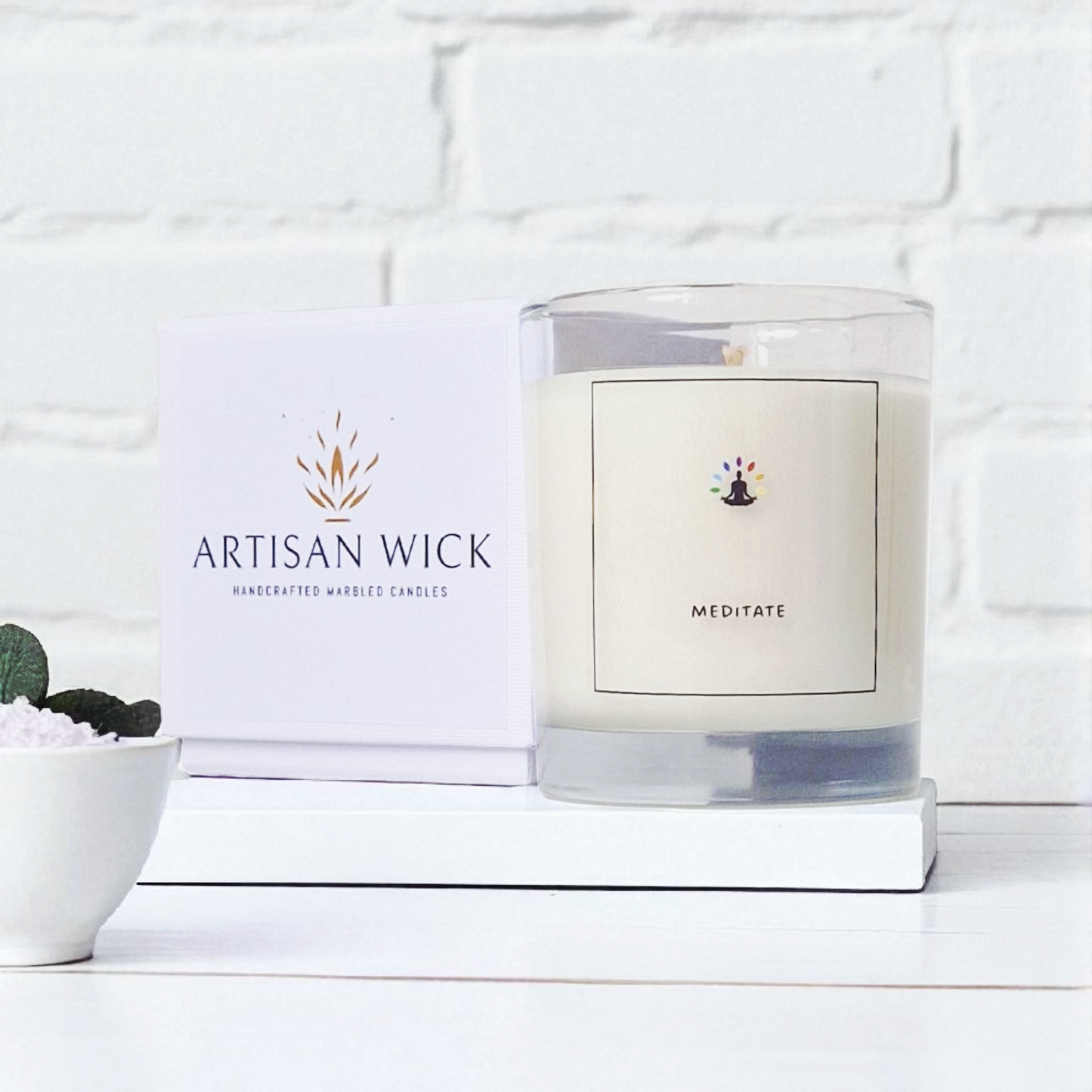 Woodsage And Seasalt Meditation Soy Candle