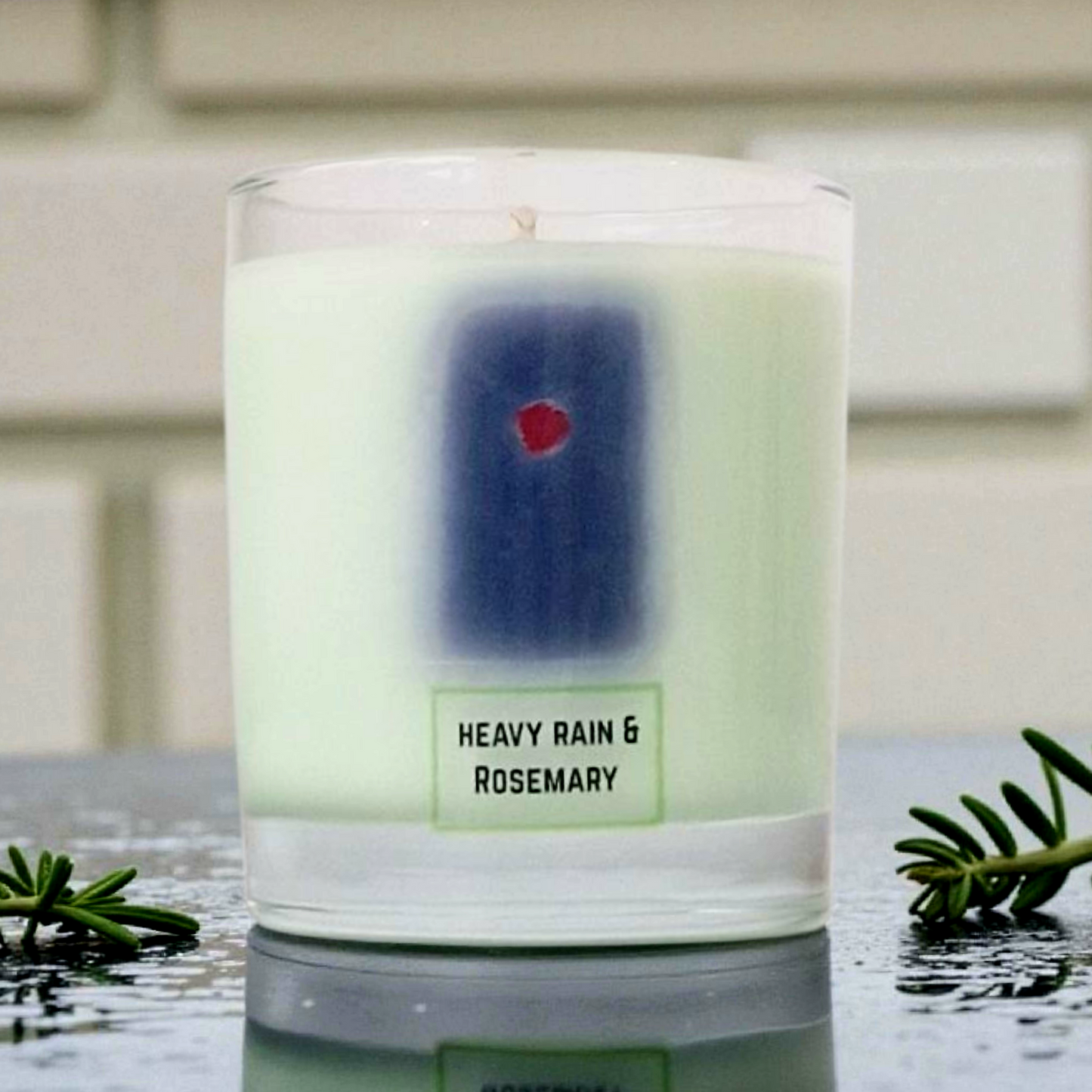 Heavy Rain And Rosemary | Hallowed Earth Collection | Premium Soy Wax Candle