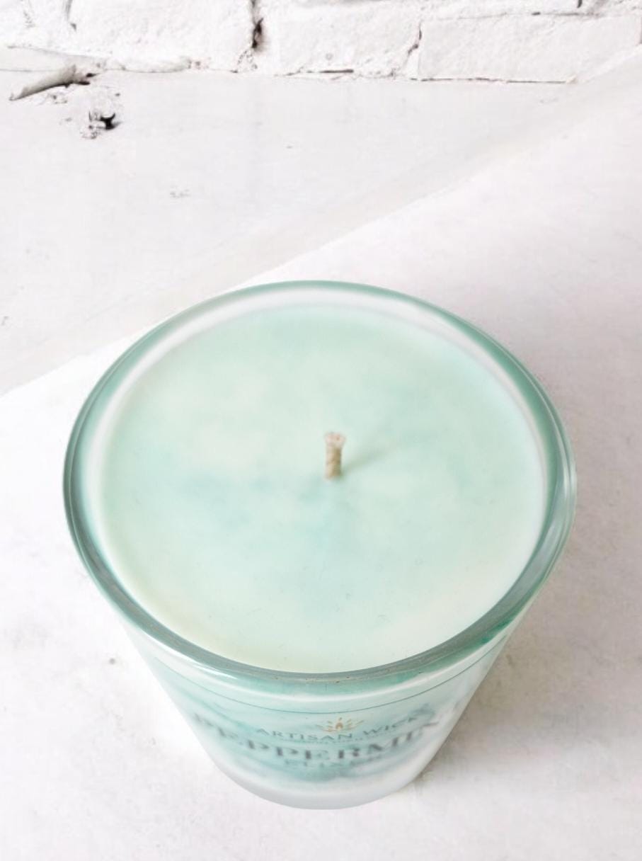 Peppermint Elixir Signature Marbled Soy Candle