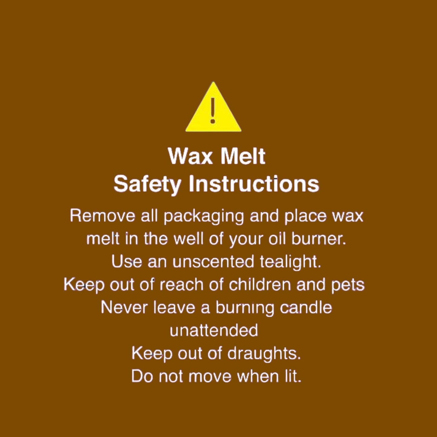 Coffee Amaretto Scented Soy Wax Melts