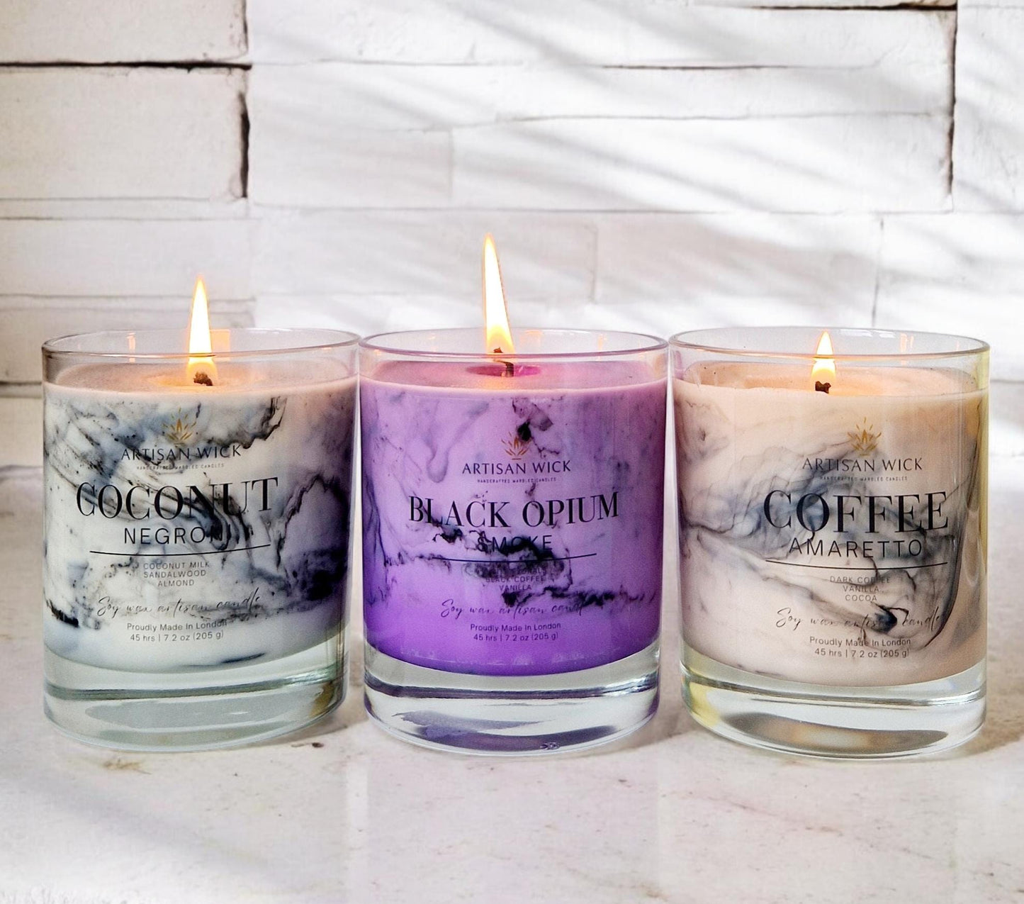 Lavender, Eucalyptus & Rose Scented Inspirational Candle Gift | 100% Vegan Soy Candle |