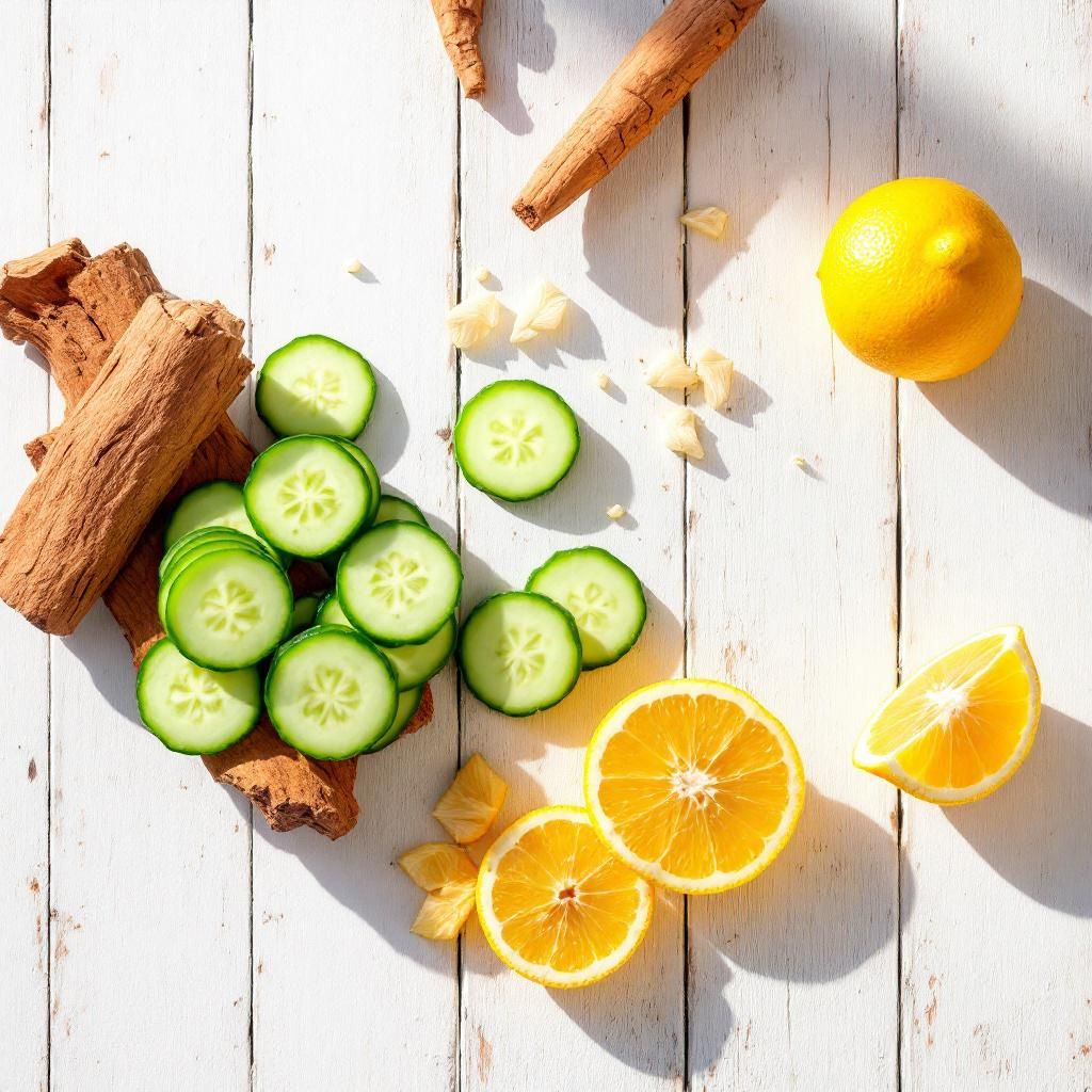 Cucumber, Sandalwood & Fresh Lemons Scented Friendship Candle