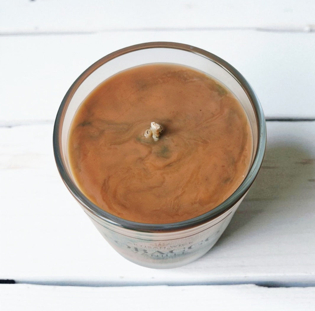 Tobacco Vanille Signature Marbled Soy Candle