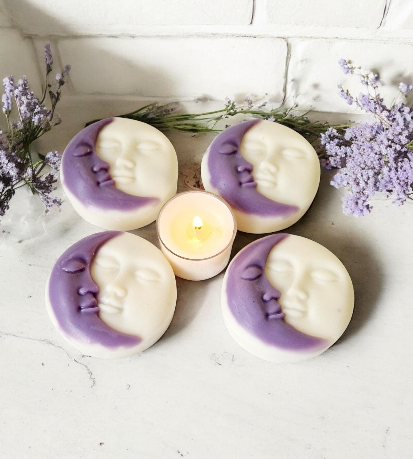 Lavender Fields Large Botanical Soy Wax Melts | 100% Vegan And Non-Toxic | 4 x 50g