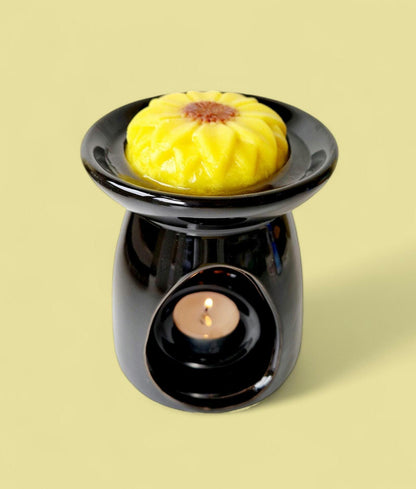 Botanical Wax Melt Sunshine Bursts Large Sunflower | 2 Pack: 7cm x 7cm Each