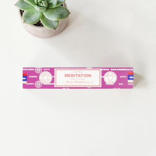 Artisanal Meditation Incense Sticks - 12 Sticks (15g)
