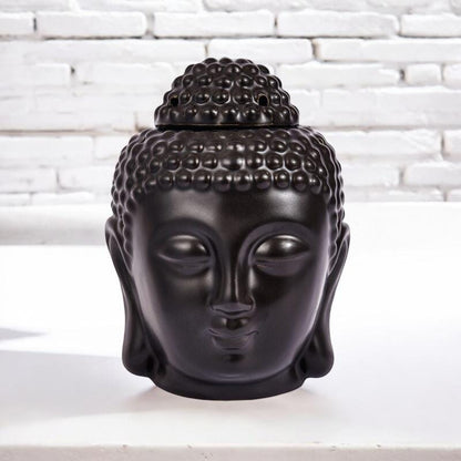 Buddha Head Wax + Oil Burner In Black
