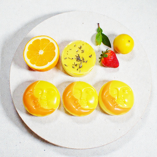 Sherbet Lemon Large Botanical Soy Wax Melts | 100% Vegan And Non-Toxic | 4 x 50g