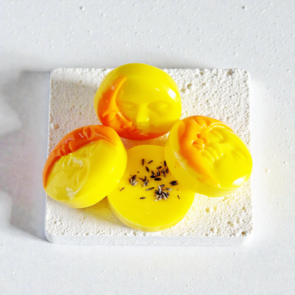Sherbet Lemon Large Botanical Soy Wax Melts | 100% Vegan And Non-Toxic | 4 x 50g