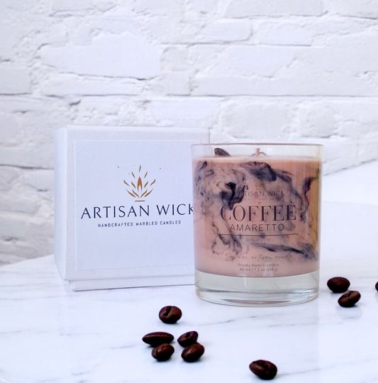 Coffee Amaretto Artisan Soy Candle