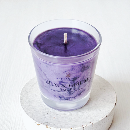 Black Opium Smoke Signature Marbled Soy Candle