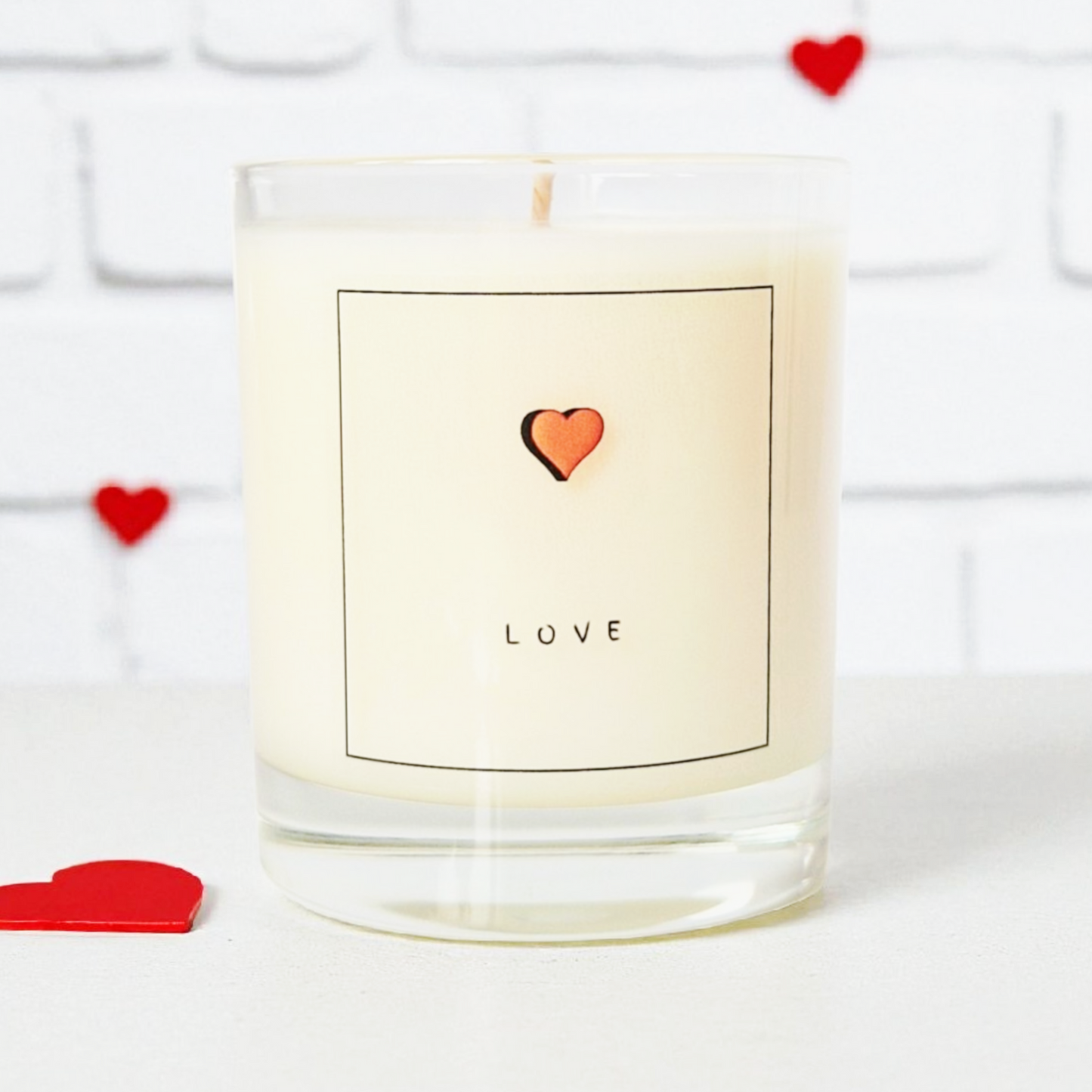 Strawberry Scented Love Candle