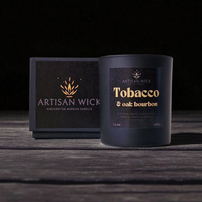 Tobacco And Oak Bourbon Luxury Soy Candle