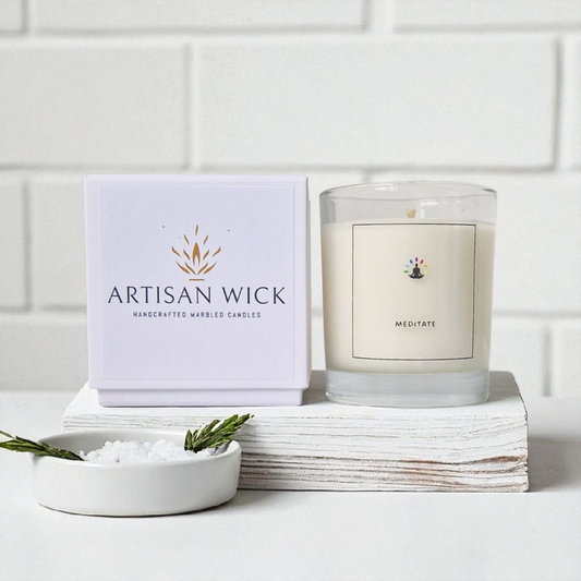 Woodsage And Seasalt Meditation Soy Candle