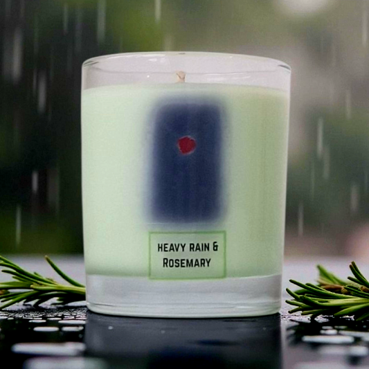 Heavy Rain And Rosemary | Hallowed Earth Collection | Premium Soy Wax Candle