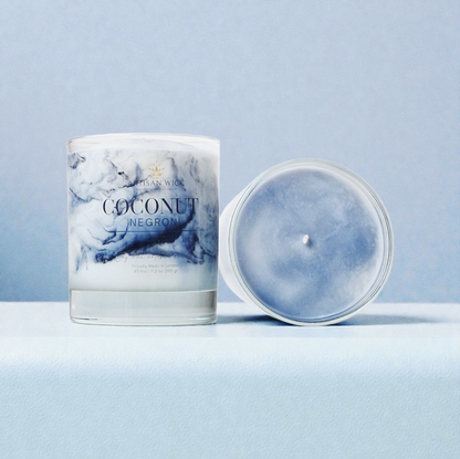 Coconut Negroni Signature Marbled Soy Candle
