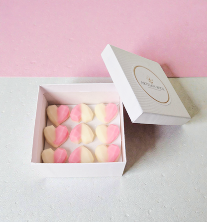 Cherry Blossom And Rose Scented Soy Wax Melts - 9 Pack
