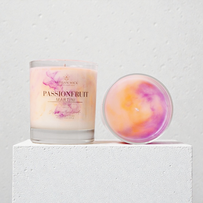 Passionfruit Martini Signature Marbled Soy Candle