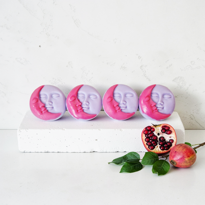 Pomegranate Intenso Large Soy Wax Melts | 100% Vegan And Non-Toxic | 4 x 50g
