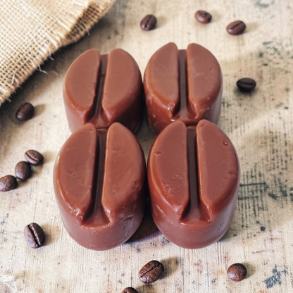 Coffee Amaretto Large Coffee Beans Soy Wax Melts: 4 x 25g