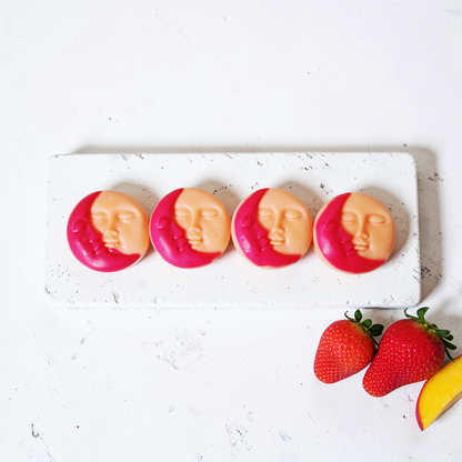 Strawberry Mango Tart Large Soy Wax Melts | 100% Vegan And Non-Toxic | 4 x 50g