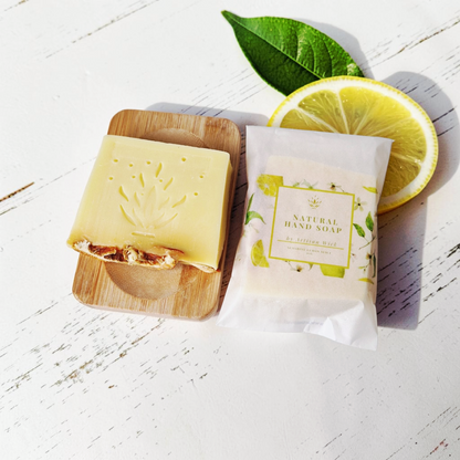 Handcrafted Natural Lemon Soap (95g)