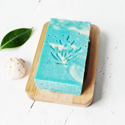 Handcrafted Seaweed Olive Oil Soap (120g)