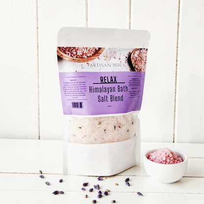 Himalayan Bath Salt Infused With 100% Essential Oils - RELAX