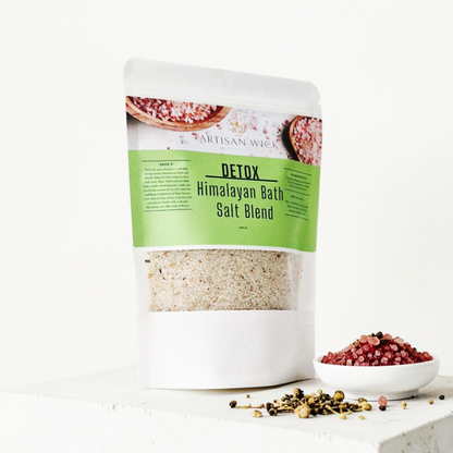 Himalayan Bath Salt Infused With 100% Essential Oils - DETOX