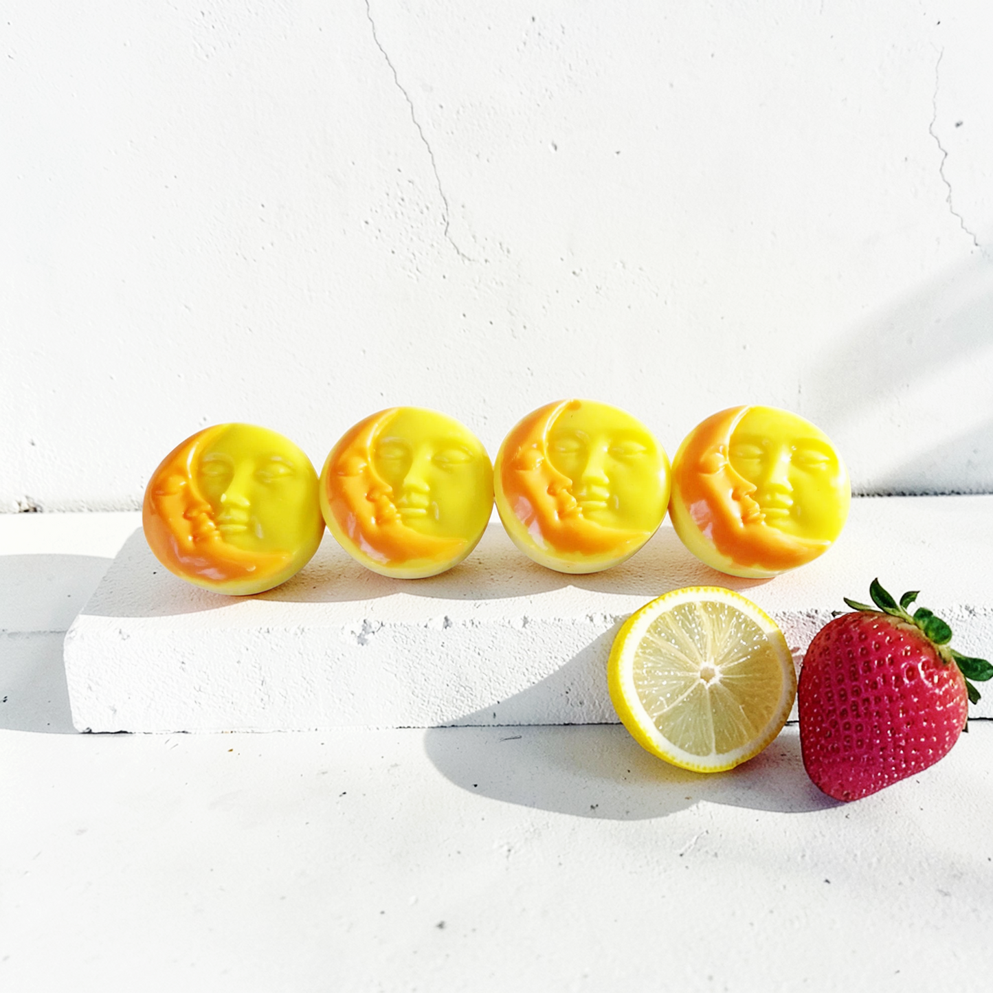 Sherbet Lemon Large Botanical Soy Wax Melts | 100% Vegan And Non-Toxic | 4 x 50g