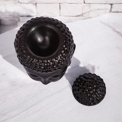 Heart Chakra Soy Wax Melts + Buddha Burner (Black) Gift Set
