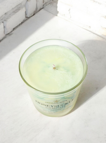 Honeysuckle Compote Signature Marbled Soy Candle