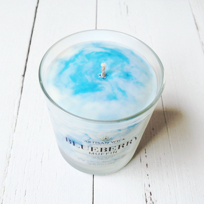 Blueberry Muffin Signature Marbled Soy Candle