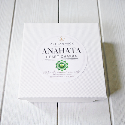 Heart Chakra Soy Wax Melts + Buddha Burner (Black) Gift Set