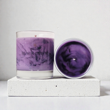 Black Opium Smoke Signature Marbled Soy Candle