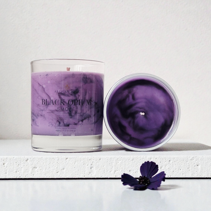 Black Opium Smoke Signature Marbled Soy Candle