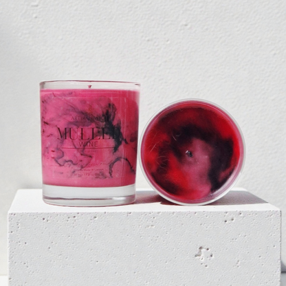 Mulled Wine Signature Marbled Soy Candle