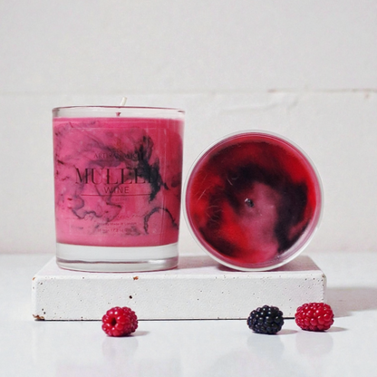 Mulled Wine Signature Marbled Soy Candle