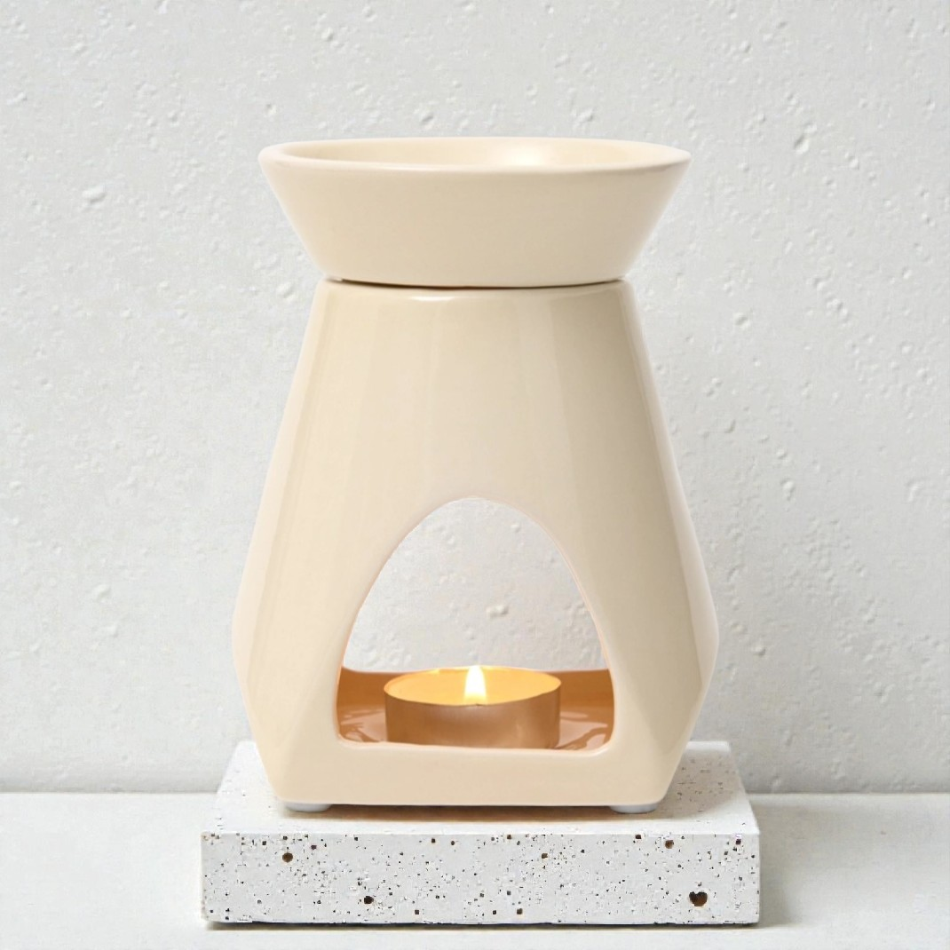 Sunshine Bursts Scented Soy Wax Melts + Grounded Earth Ceramic Burner Gift Set