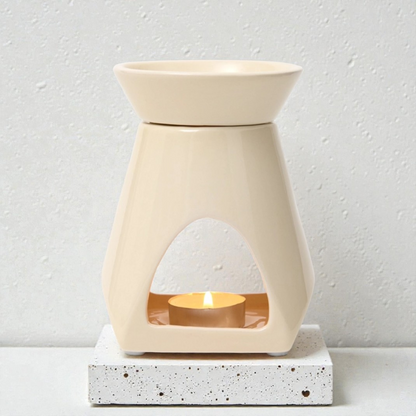 Sunshine Bursts Scented Soy Wax Melts + Grounded Earth Ceramic Burner Gift Set