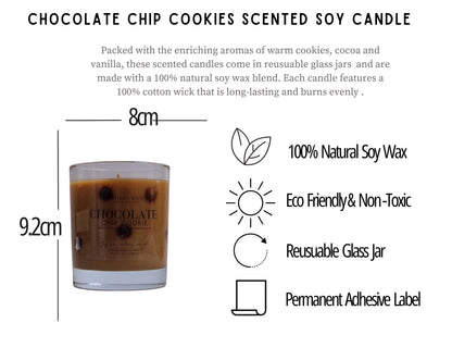 Chocolate Chip Cookies Artisan Soy Candle